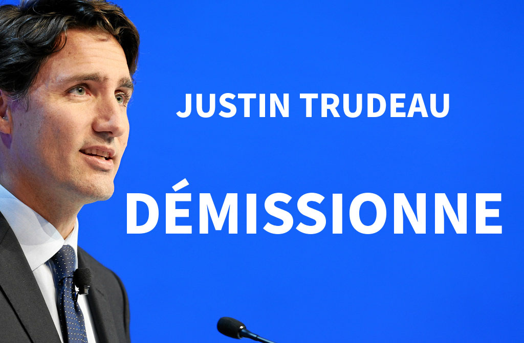 Justin Trudeau démissionne